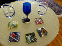 ……..        Coasters $ 7.95 each  ….….       Set of 4 for $29.95