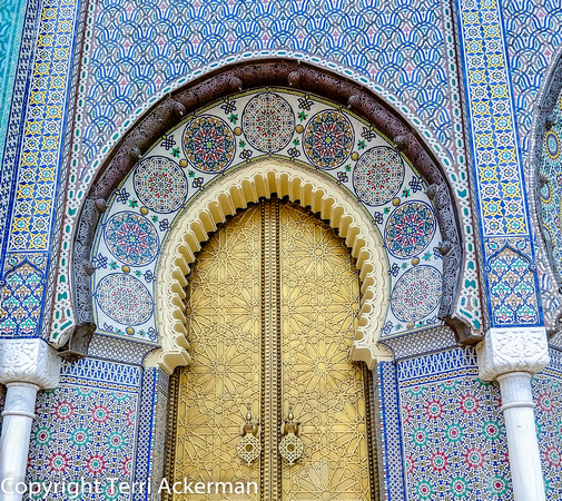 Blue Arch in Fez