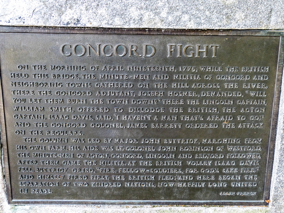"Concord Fight" from April 19. 1775
