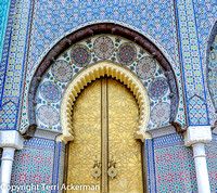 Blue Arch in Fez