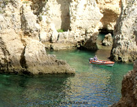 Turquoise Sea Caves